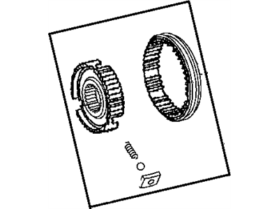 Jeep 5099206AA SYNCHRONIZER Fifth and Sixth
