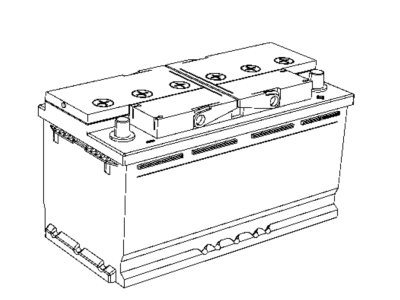 Jeep BPAH6650AA BATTERY Storage