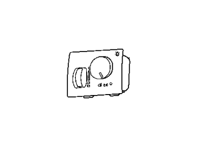 Dodge Magnum Headlight Switch - 4602349AC