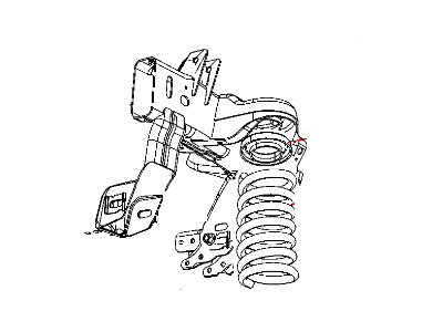 Ram Coil Spring Insulator - 68051297AA