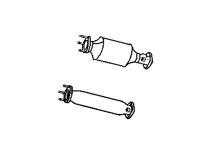 2000 Jeep Cherokee Catalytic Converter - 52019480AH