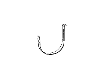 Ram 68160843AA STRAP Fuel Tank