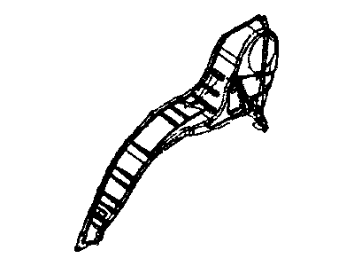 Jeep 55177012AC PANEL Rear Wheelhouse Outer