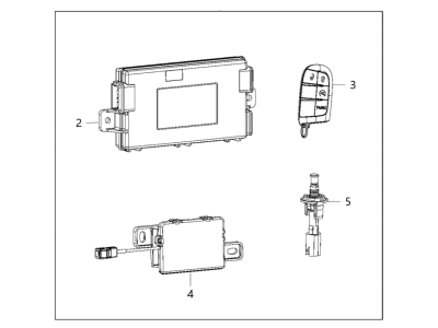 Ram 82214849AC REMOTE START Complete