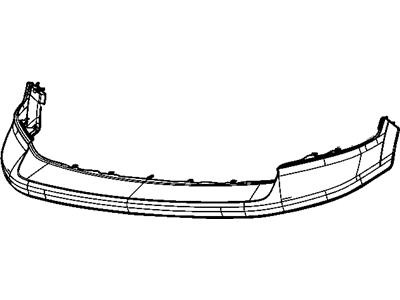 Ram Bumper - 68034055AA