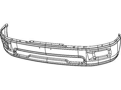 Ram Bumper - 1JK97CDMAB
