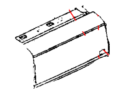 Jeep 5EU50XDVAE COVER Instrument Panel