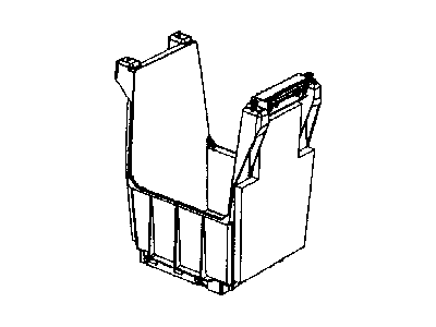Dodge 1EE211DAAB BIN Floor Console