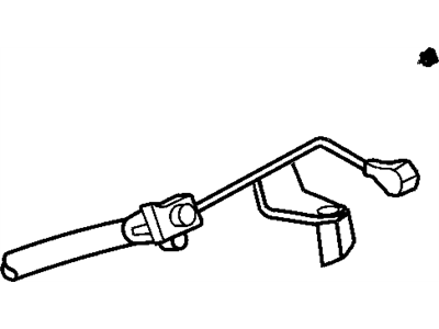 Jeep Accelerator Cable - 4854061AD