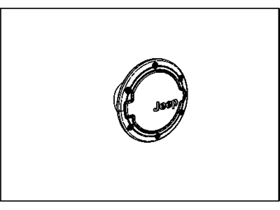 Jeep 82210285 DECOR KIT Fuel Door