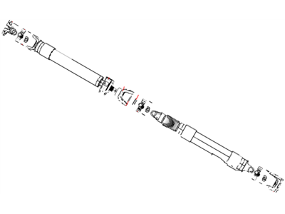 Ram 4500 Drive Shaft - 52123048AB