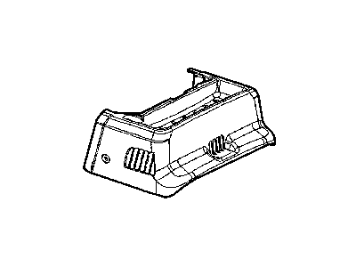 Chrysler XP05BDAAB BEZEL Center Console