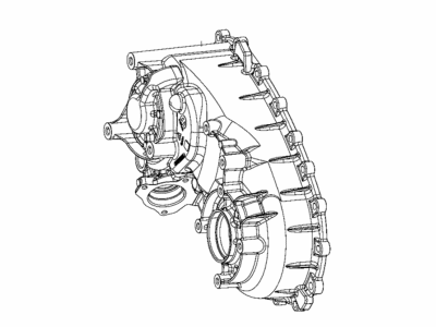 Jeep Wrangler Transfer Case - 68391525AA