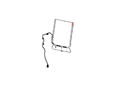 Mopar 1UL36XR4AB Headrest, Front Driver Side