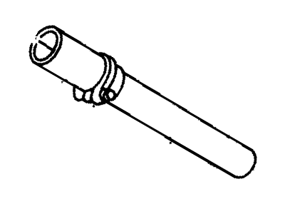 Dodge 4112937 HOSE, Fuel Tank Filler Tube