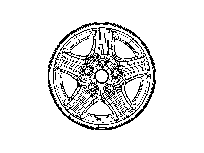 Jeep 5EE80PAKAF WHEEL Aluminum