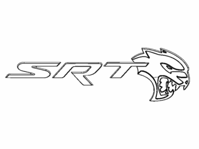 Dodge Charger Emblem - 68466562AA