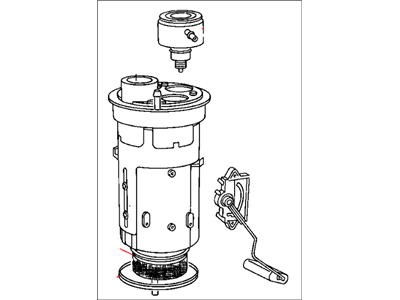 Dodge 4897667AF MODULE KIT Fuel Pump/Level Unit