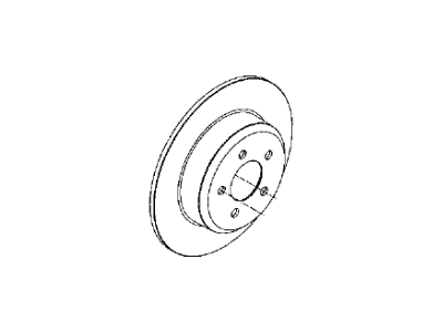 2006 Dodge Magnum Brake Disc - 4779438AA