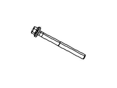 Jeep 6509564AA BOLT Hex Washer Head M12X1.50X130.00