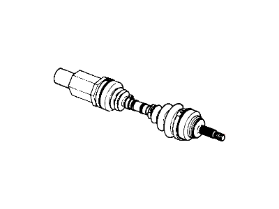 Dodge 4641981 SHAFT Front Drive