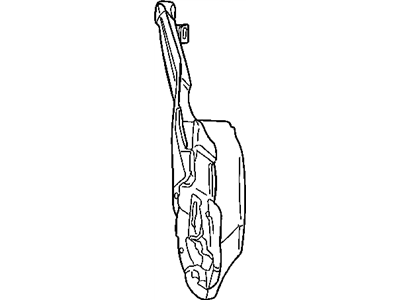 Chrysler Washer Reservoir - 5019243AB