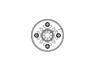 Dodge 53022042AA FLYWHEEL