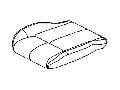 Jeep 5PK58DX9AA COVER Front Seat Cushion