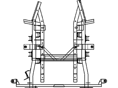 Dodge 5166492AA FRAME Front