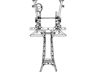 Dodge 5166494AA FRAME Rear