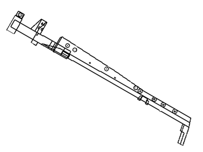 Dodge 5166497AA FRAME Rocker