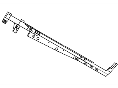Dodge 5166496AA FRAME Rocker