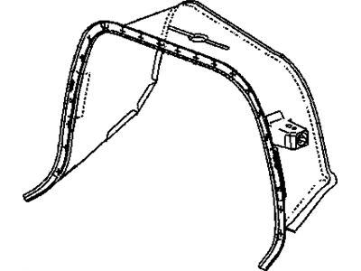 Dodge 55346629AB RETAINER Engine Housing Seal