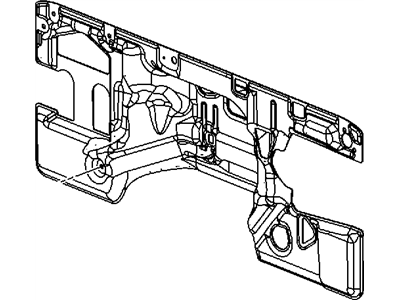 Jeep 5108300AA SILENCER Dash Panel