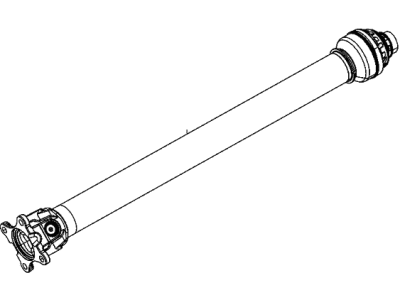 Ram 68259562AA SHAFT Drive Front