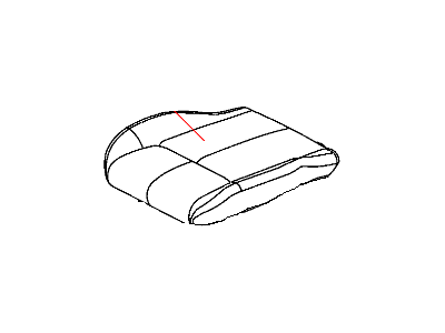 Mopar 5LL04BD3AA Cover Front Seat Cushion