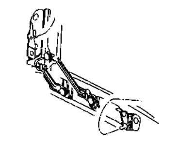 Chrysler Sebring Door Hinge - 4814895AC