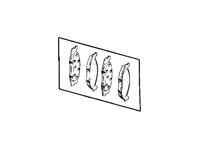 Ram 2AMV3163AA PAD KIT Front Disc Brake