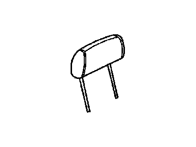 Chrysler 1CV921L2AA HEADREST Rear