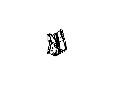 Dodge 55113018AA REINFORCEMENT Striker Assembly
