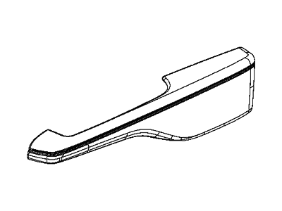 Chrysler Voyager Armrest - 6FL20LA3AB