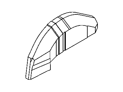 Dodge 5115160AA PANEL Wheelhouse Inner