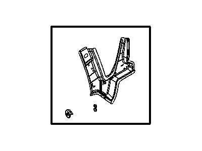 Jeep 5115788AA REINFORCEMENT Quarter Panel Beltline