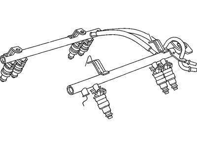 Jeep 5014496AC RAIL Fuel