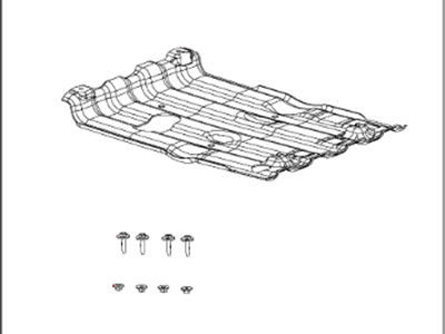 Dodge 82211995 PLATE KIT Skid-Front
