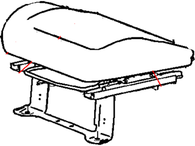 Chrysler 5000025AA PAD Heater