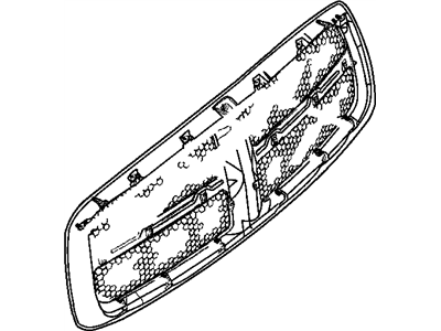 2004 Dodge Ram 3500 Grille - 5073297AB