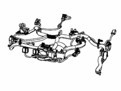 Ram 68489606AA WIRING Seat Cushion Driver