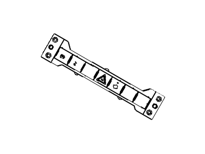 Ram 5164912AC SWITCH Instrument Panel