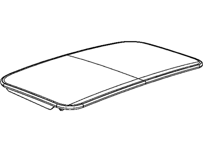 Dodge 5183171AB GLASS Sunroof